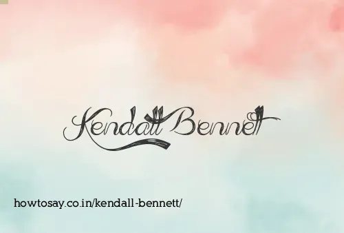 Kendall Bennett