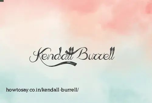 Kendall Burrell