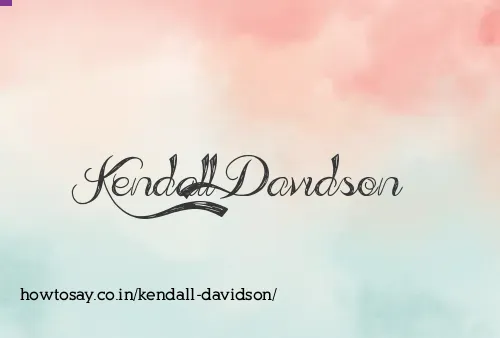 Kendall Davidson