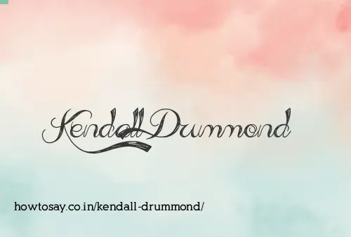 Kendall Drummond