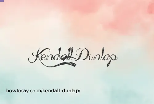 Kendall Dunlap