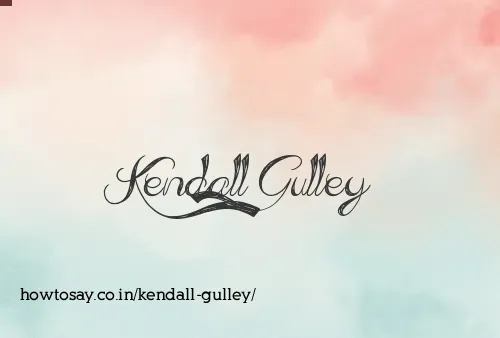 Kendall Gulley