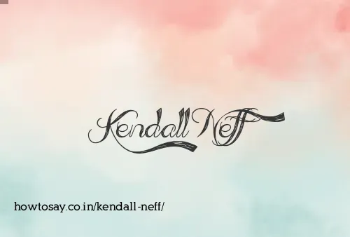 Kendall Neff