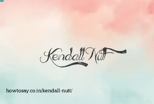 Kendall Nutt