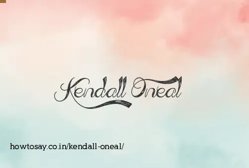 Kendall Oneal