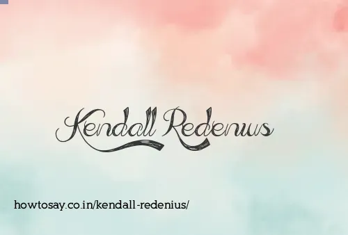 Kendall Redenius