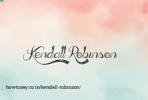 Kendall Robinson