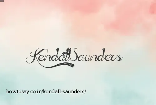 Kendall Saunders