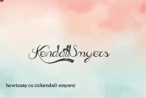 Kendall Smyers