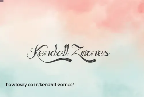 Kendall Zornes