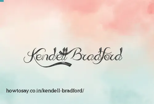 Kendell Bradford