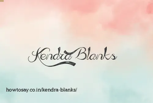 Kendra Blanks