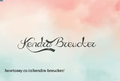 Kendra Breucker