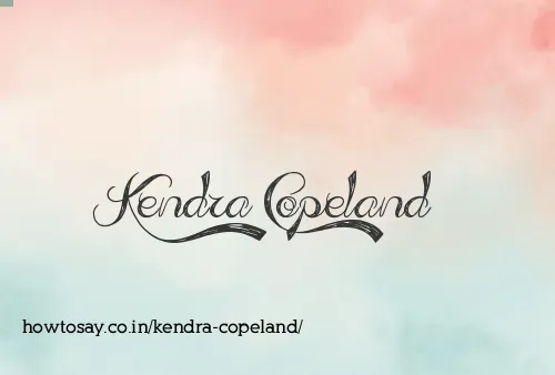 Kendra Copeland