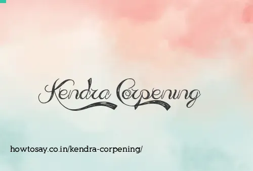 Kendra Corpening
