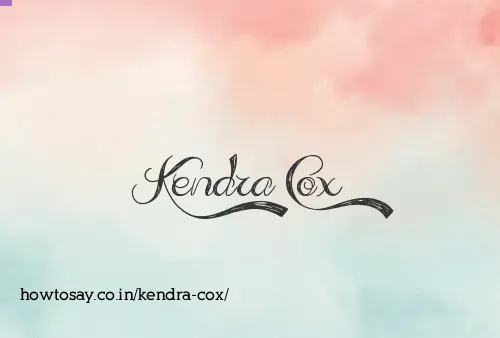 Kendra Cox