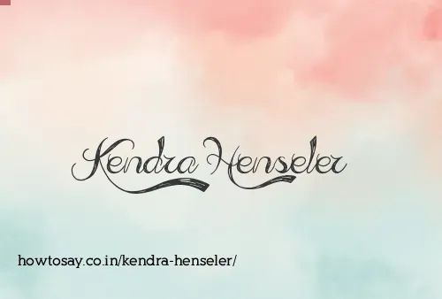 Kendra Henseler