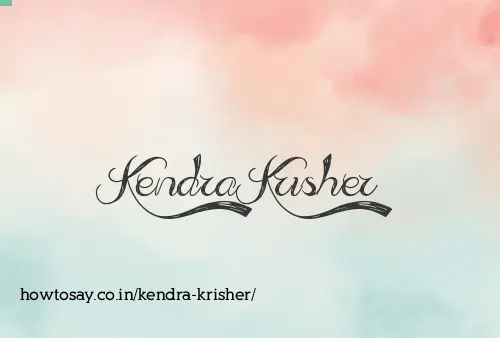 Kendra Krisher