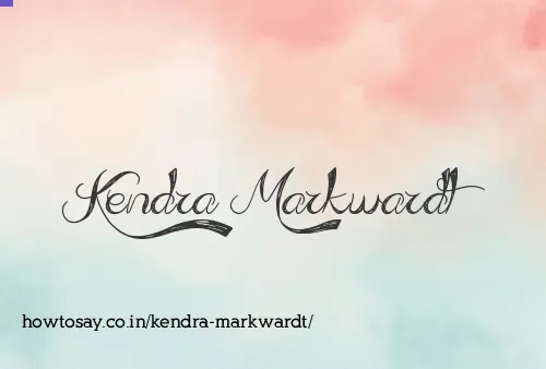 Kendra Markwardt