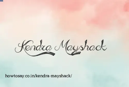 Kendra Mayshack
