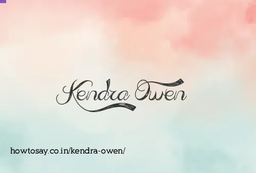 Kendra Owen
