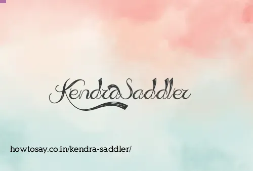 Kendra Saddler
