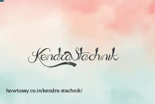 Kendra Stachnik