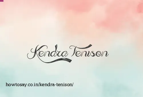 Kendra Tenison
