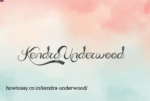 Kendra Underwood