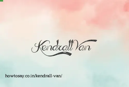 Kendrall Van