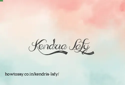 Kendria Lafy