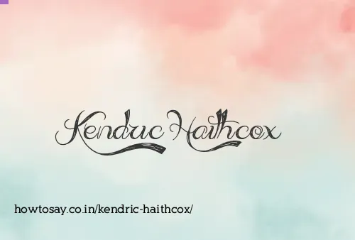 Kendric Haithcox