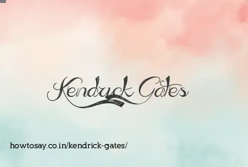 Kendrick Gates
