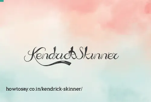 Kendrick Skinner