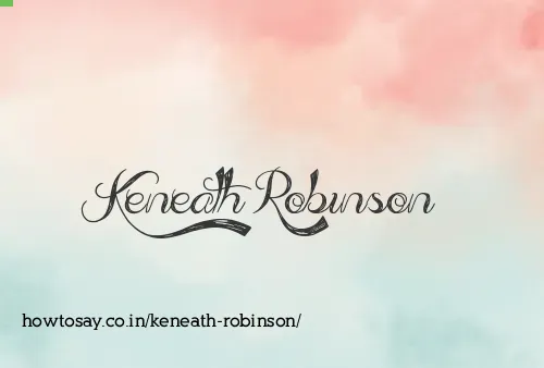 Keneath Robinson