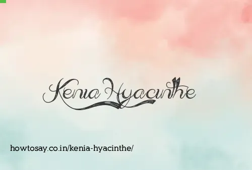Kenia Hyacinthe