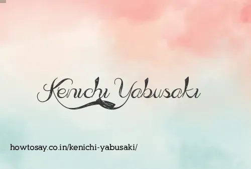 Kenichi Yabusaki