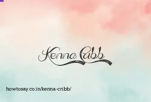 Kenna Cribb