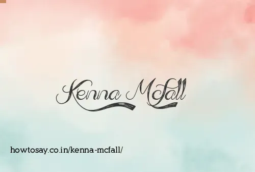 Kenna Mcfall