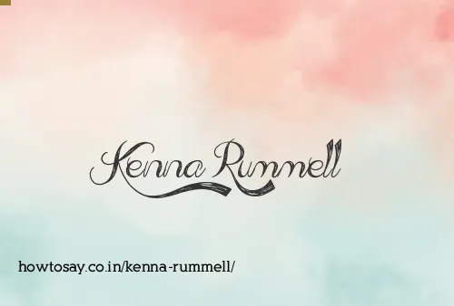 Kenna Rummell