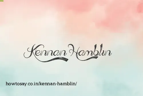 Kennan Hamblin