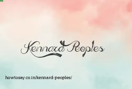 Kennard Peoples