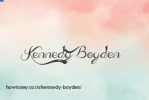 Kennedy Boyden