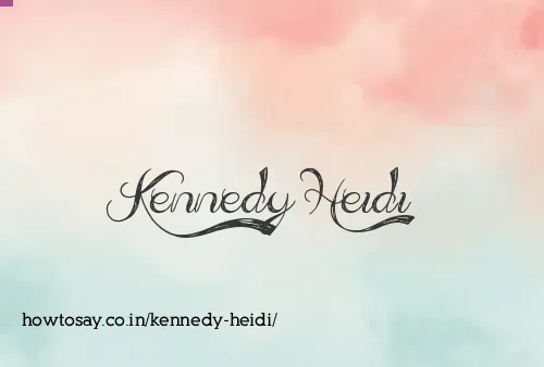 Kennedy Heidi