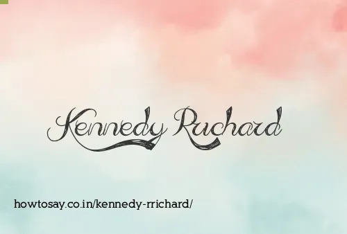 Kennedy Rrichard