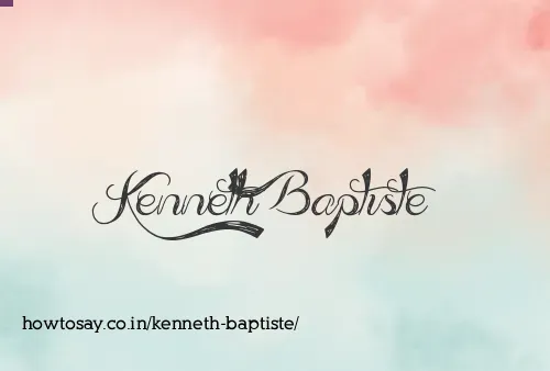 Kenneth Baptiste