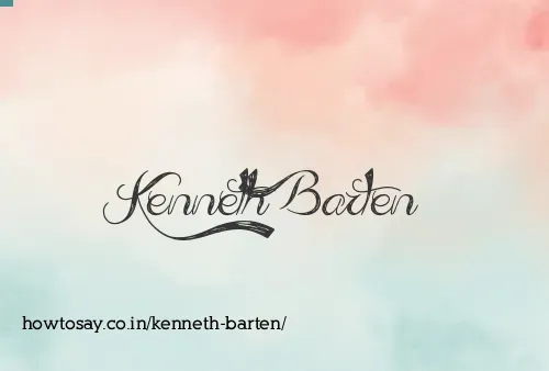 Kenneth Barten