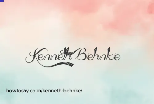 Kenneth Behnke