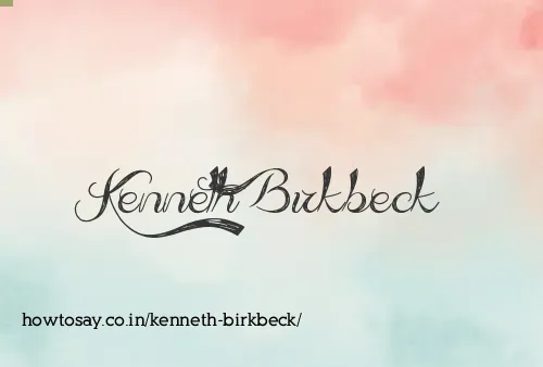 Kenneth Birkbeck