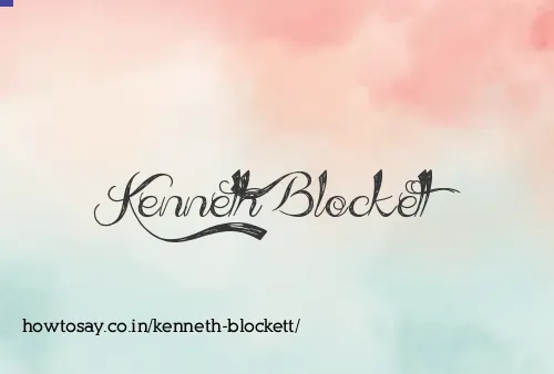 Kenneth Blockett